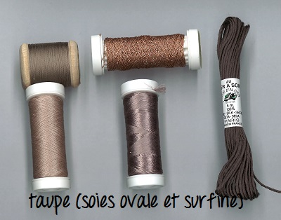 Pack découverte Au Ver à Soie Taupe ovale et surfine