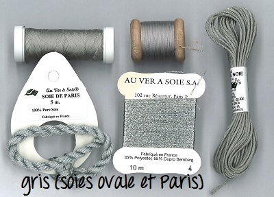 Pack découverte Au Ver à Soie Gris ovale et Paris