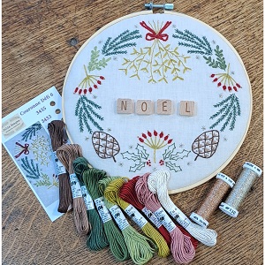 Pack Julie Jolis Songes : Défi Broderie 6 en soie