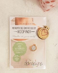 Dandelyne, le mini tambour broche : petit rond