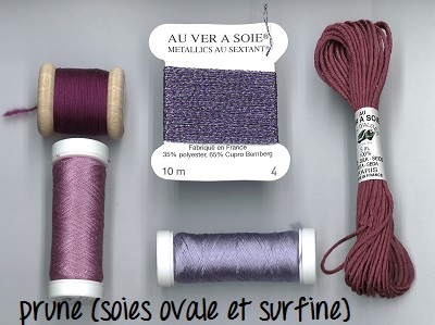 Pack découverte Au Ver à Soie Prune ovale et surfine