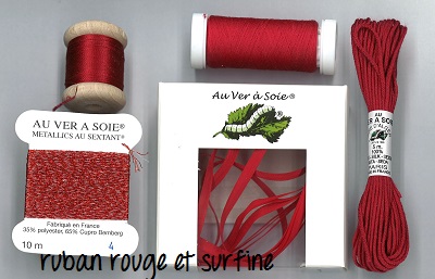 Pack découverte Au Ver à Soie Ruban Rouge