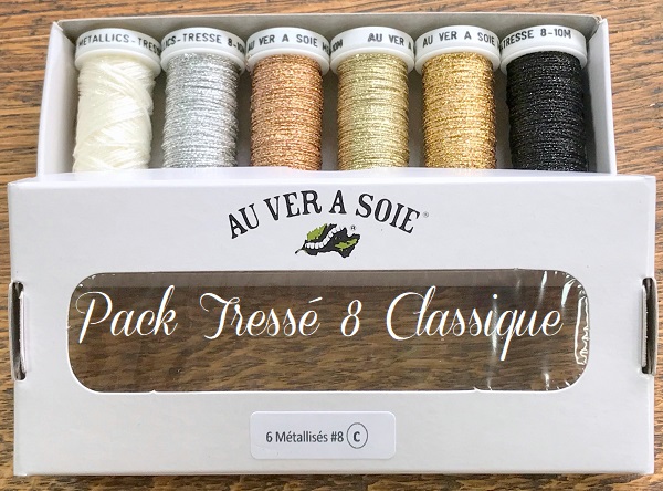 Pack Fil métallisé Tressé 8 : Classique